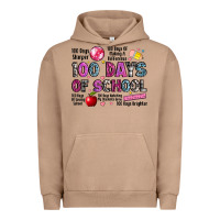 Pigment Burro 100 days of school Urban Hoodie - LillyAllenDesigns