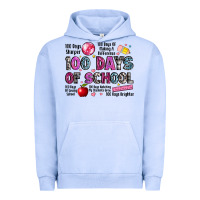 Pigment Grape Ice 100 days of school Urban Hoodie - LillyAllenDesigns