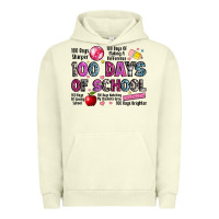 Pigment Pistachio 100 days of school Urban Hoodie - LillyAllenDesigns
