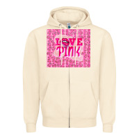 Sandshell love pink Zipper Hoodie - TumblerDesignByShophia