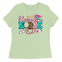 Matcha blessed nurse Ladies Tee - AdoDesignShop