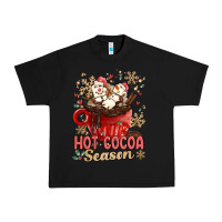 Black hot cocoa season Urban Heavy Tee - MaliasSmallBusiness