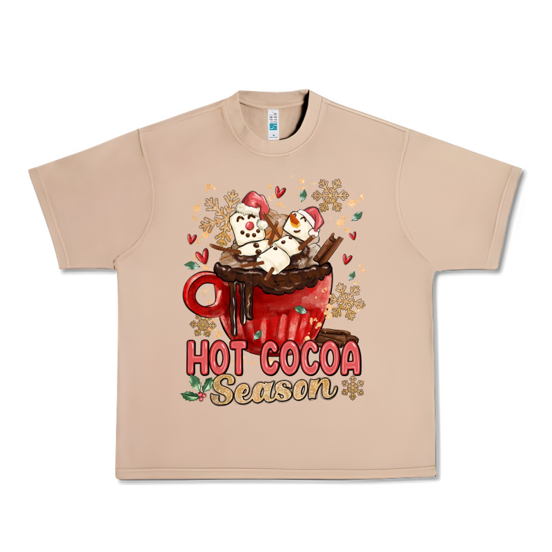 Hot Cocoa Season Urban Heavy Tee by MaliasSmallBusiness | Teevron