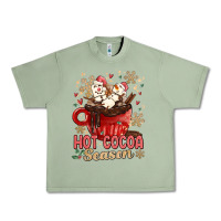 Oil Green hot cocoa season Urban Heavy Tee - MaliasSmallBusiness