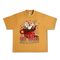 Peanut Butter hot cocoa season Urban Heavy Tee - MaliasSmallBusiness