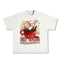 Pistachio hot cocoa season Urban Heavy Tee - MaliasSmallBusiness