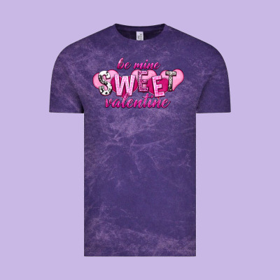 Be Mine Sweet Valentine Vintage Tee Designed By Nancycooperartshop