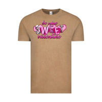 Vintage Coffee be mine sweet valentine Vintage Tee - NancyCooperArtShop