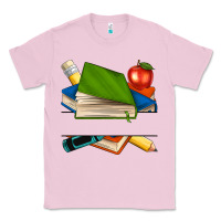 Bubblegum Pink custom teacher books Classic Tee - NancyCooperArtShop