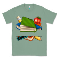 Sage custom teacher books Classic Tee - NancyCooperArtShop