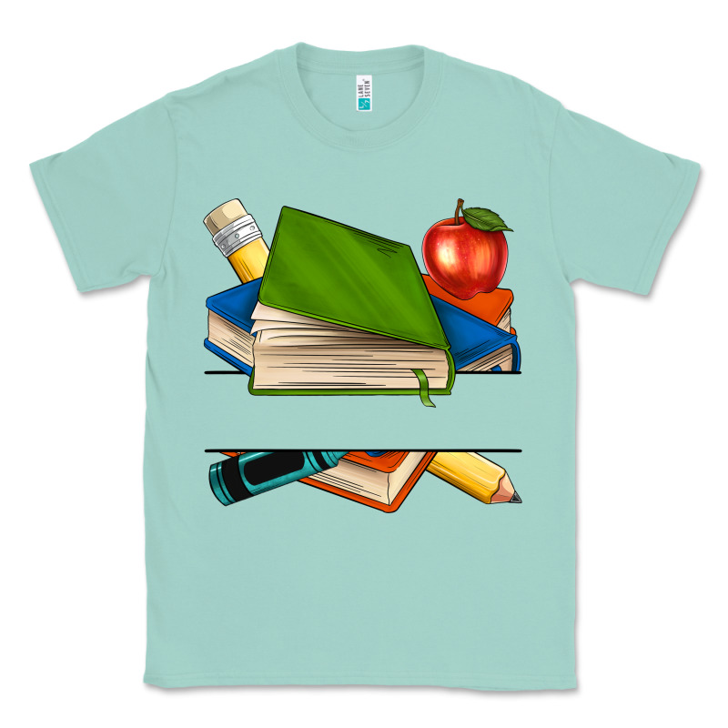 Custom Teacher Books Classic Tee by NancyCooperArtShop | Teevron