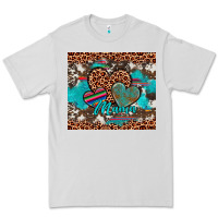 Dove Grey hearts mama Premium Tee - Artiststas