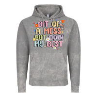 Cloud Rock bit of a mess but doin' my best Vintage Hoodie - MaliasSmallBusiness
