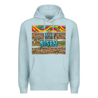 Blue Mist He is risen tumbler Easter Day Premium Hoodie - HowdyJamesFarm