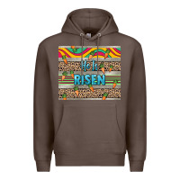 Coffee He is risen tumbler Easter Day Premium Hoodie - HowdyJamesFarm