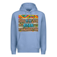 Colony Blue He is risen tumbler Easter Day Premium Hoodie - HowdyJamesFarm
