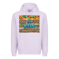 Lilac He is risen tumbler Easter Day Premium Hoodie - HowdyJamesFarm