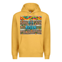 Mustard He is risen tumbler Easter Day Premium Hoodie - HowdyJamesFarm