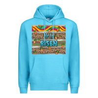 Ocean Blue He is risen tumbler Easter Day Premium Hoodie - HowdyJamesFarm