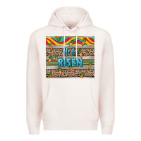 Pale Pink He is risen tumbler Easter Day Premium Hoodie - HowdyJamesFarm