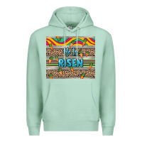 Seafoam He is risen tumbler Easter Day Premium Hoodie - HowdyJamesFarm