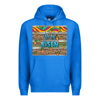 True Royal He is risen tumbler Easter Day Premium Hoodie - HowdyJamesFarm