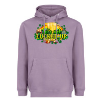 Lavender St. Patrick's Day American Football Heavyweight Hoodie - HowdyJamesFarm