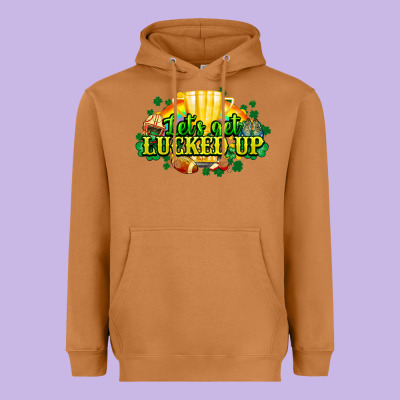 St. Patrick's Day American Football Heavyweight Hoodie Designed By Howdyjamesfarm