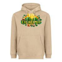 Mushroom St. Patrick's Day American Football Heavyweight Hoodie - HowdyJamesFarm