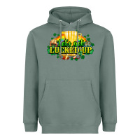 Sage St. Patrick's Day American Football Heavyweight Hoodie - HowdyJamesFarm