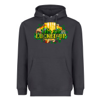Smoke St. Patrick's Day American Football Heavyweight Hoodie - HowdyJamesFarm