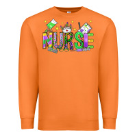 Carrot mardi gras nurse Premium Sweatshirt - OliviaCreatesArt