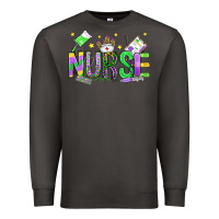 Smoke mardi gras nurse Premium Sweatshirt - OliviaCreatesArt