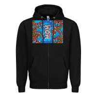 Black American mom Zipper Hoodie - TumblerDesignByShophia