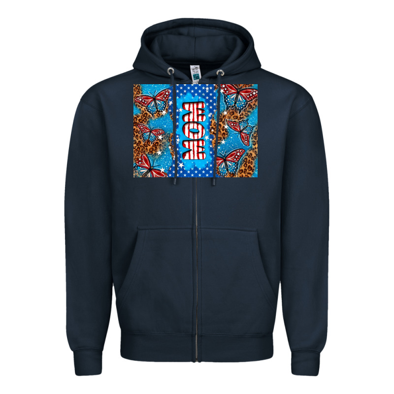 American Mom Zipper Hoodie by TumblerDesignByShophia | Teevron