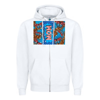 White American mom Zipper Hoodie - TumblerDesignByShophia