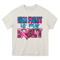 Cream her fight is my fight Heavy Core Tee - AdoDesignShop