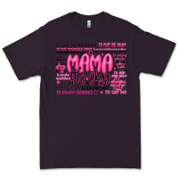 Plum mama its okay typography Premium Tee - JahusDesignShop