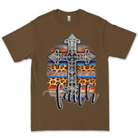 Cacao western faith Premium Tee - AdoDesignShop