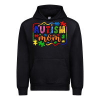 Black autism mom Urban Hoodie - LillyAllenDesigns