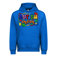 Cobalt autism mom Urban Hoodie - LillyAllenDesigns