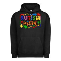 Pigment Black autism mom Urban Hoodie - LillyAllenDesigns