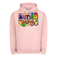 Pigment Salmon autism mom Urban Hoodie - LillyAllenDesigns