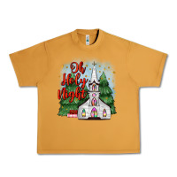 Peanut Butter christmas church oh holy night Urban Heavy Tee - MaliasSmallBusiness