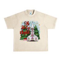 Sandshell christmas church oh holy night Urban Heavy Tee - MaliasSmallBusiness