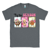Charcoal Heather Christmas tis the season Classic Tee - MaliasSmallBusiness