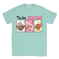 Seafoam Christmas tis the season Classic Tee - MaliasSmallBusiness