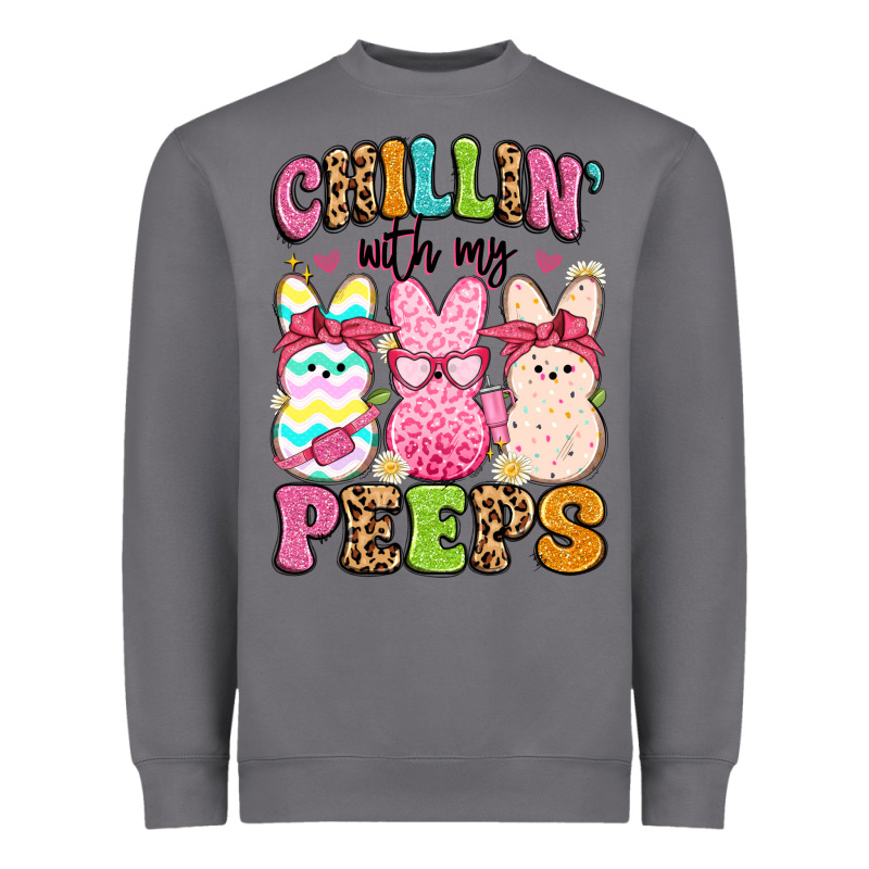 Chillin' With My Peeps Heavyweight Sweatshirt by Artiststas | Teevron