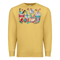Antique Gold teacher coffee cups Premium Sweatshirt - OliviaCreatesArt