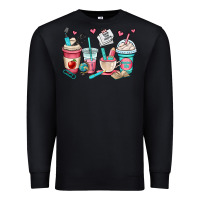 Black teacher coffee cups Premium Sweatshirt - OliviaCreatesArt